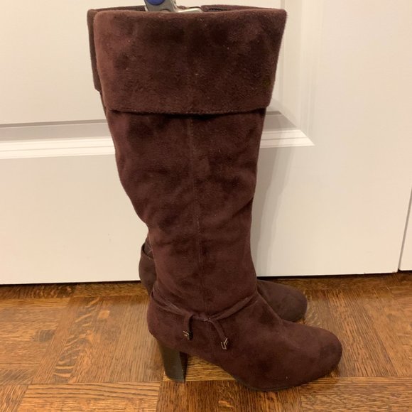 Brown Suede Boots - Picture 2 of 3